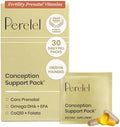 Perelel Paquete de Soporte para la Concepción, Multivitamínico Prenatal con DHA Omega 3, COQ10 y Folato, Apoya la Fertilidad Femenina, Libre de Soja - imagen 1