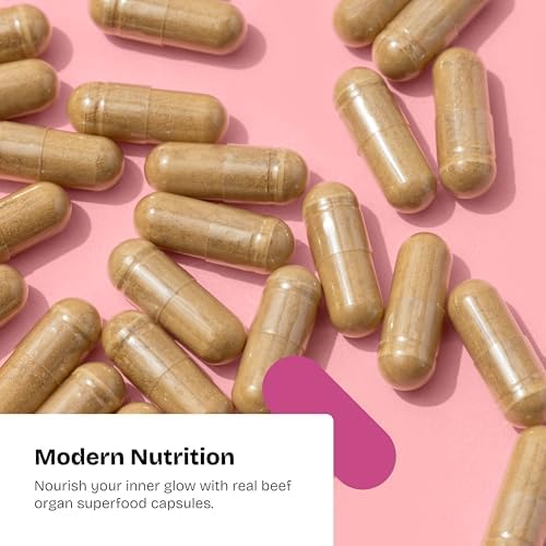 Superalimento de Órganos de Res Glowing Goddess para Mujeres | Hecho en EE. UU. con Carne de Res de EE. UU. | Ovario, Útero, Hígado, Corazón y 6 Más - imagen 5
