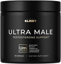 ULTRA MALE® Suplemento Premium para Aumentar Testosterona en Hombres con Shilajit 100:1, Maca Negra 40:1, Ashwagandha 25% y Tongkat Ali 10% - imagen 1