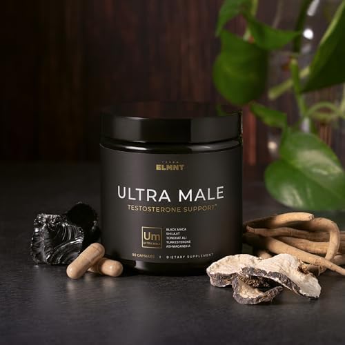 ULTRA MALE® Suplemento Premium para Aumentar Testosterona en Hombres con Shilajit 100:1, Maca Negra 40:1, Ashwagandha 25% y Tongkat Ali 10% - imagen 4