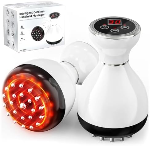 Masajeador de Drenaje Linfático y Anticelulitis, Reduce Estrías y Celulitis en Piernas, Brazos y Abdomen, Máquina de Esculpido Corporal con - imagen 1