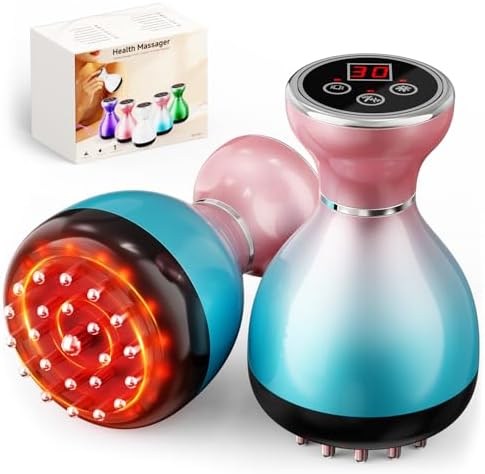 Masajeador de Drenaje Linfático y Anticelulitis, Reduce Estrías y Celulitis en Piernas, Brazos y Abdomen, Máquina de Esculpido Corporal con - imagen 8