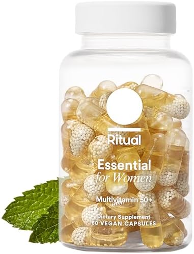Multivitamínico Diario Ritual para Mujeres 50+ - Vitaminas y Minerales Esenciales para Menopausia, Energía, Corazón, Huesos y Cerebro - Vegano - - imagen 1