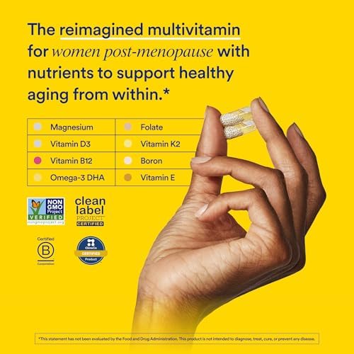 Multivitamínico Diario Ritual para Mujeres 50+ - Vitaminas y Minerales Esenciales para Menopausia, Energía, Corazón, Huesos y Cerebro - Vegano - - imagen 2