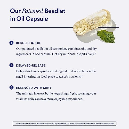 Multivitamínico Diario Ritual para Mujeres 50+ - Vitaminas y Minerales Esenciales para Menopausia, Energía, Corazón, Huesos y Cerebro - Vegano - - imagen 6