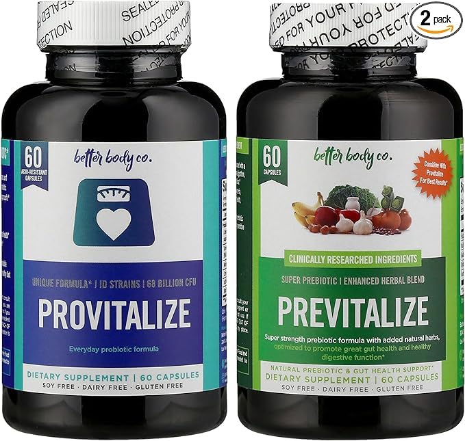 Paquete Slim Gut de BB Company | Prebióticos y probióticos para menopausia | Vitaminas para salud digestiva | Apoya salud articular y figura | - imagen 2