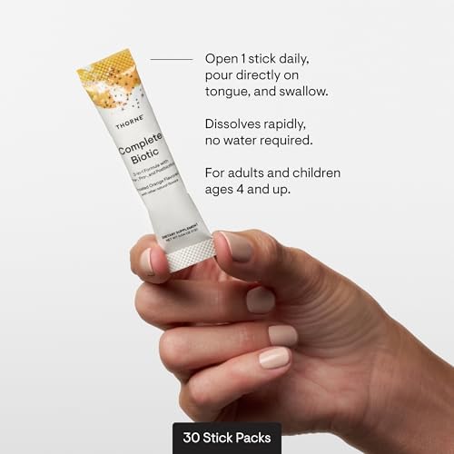 THORNE - Complete Biotic - Probiótico, Prebiótico y Postbiótico para Mujeres, Hombres y Niños - Apoya la Salud Digestiva e Inmunológica - 30 Porciones - imagen 6