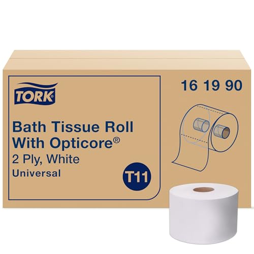 Rollo de Papel Higiénico Tork OptiCore Mediano Blanco T11, Universal, 2 capas, 36 x 865 hojas, 161990 - imagen 4