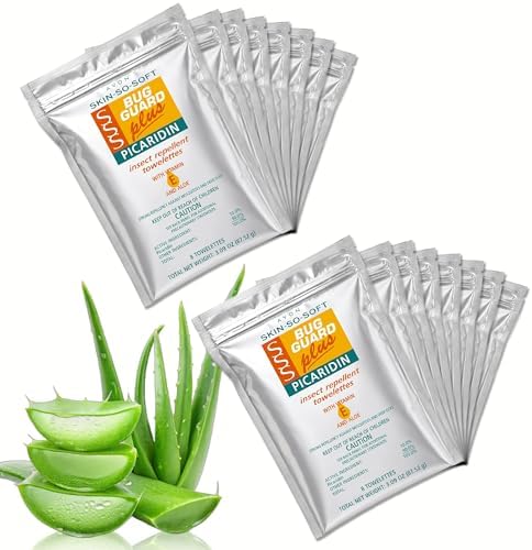 Toallitas Repelentes de Insectos AVON Skin So Soft Bug Guard Plus Picaridin – Sin DEET, con Vitamina E y Aloe, Protección Confiable contra Mosquitos - imagen 1