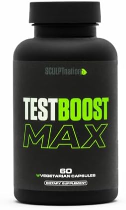Sculpt Nation by V Shred Test Boost Max - Suplemento de Testosterona para Hombres - Tribulus Terrestris - Energía Natural, Resistencia y Fuerza - 60 - imagen 1