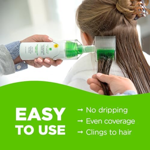 Kit de Tratamiento para Piojos de Lice Clinics - Cura Garantizada para Piojos Resistentes - Seguro y No Tóxico (Kit Completo con Champú de 5.25oz, - imagen 4