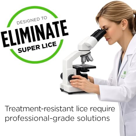 Kit de Tratamiento para Piojos de Lice Clinics - Cura Garantizada para Piojos Resistentes - Seguro y No Tóxico (Kit Completo con Champú de 5.25oz, - imagen 5