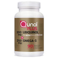 Qunol Plus Ubiquinol CoQ10 200mg con Omega 3 250mg - Antioxidante Extra Fuerte (Versión Bovina), 90 Cápsulas - imagen 1
