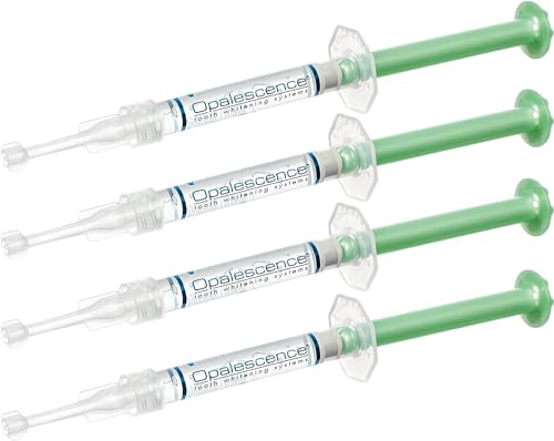 Kit de recarga Opalescence 20% para blanqueamiento dental (4 jeringas) con peróxido de carbamida. Sabor menta. Hecho por Ultradent. - imagen 1