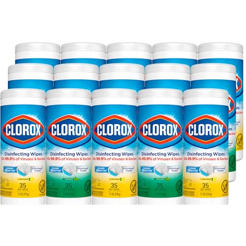 Toallitas Desinfectantes Clorox 30112, Aroma Fresco/Limón (525 Piezas) - imagen 5