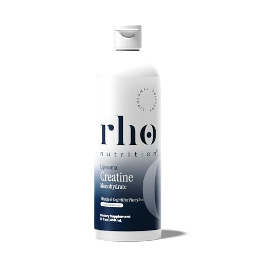 Rho Nutrition Creatina Monohidratada Liposomal - Suplemento Líquido de Alta Absorción para Masa Muscular, Recuperación y Energía Celular - imagen 1
