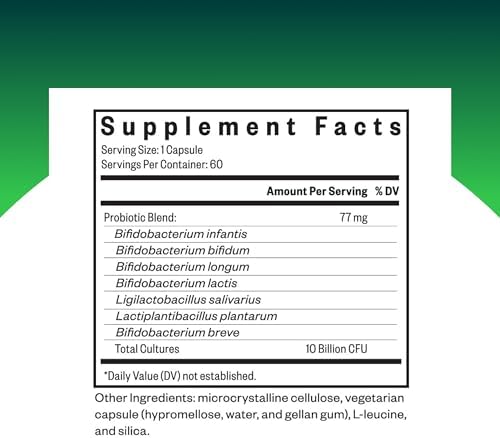 Seeking Health ProBiota HistaminX - Suplemento Digestivo para la Salud Intestinal - Apoya la Histamina con Lactobacillus Plantarum y Salivarius - 60 - imagen 2