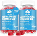 Gomitas de Ashwagandha 2000mg para Mujeres y Hombres - Sin Azúcar, Veganas - Suplemento Orgánico de Raíz de Ashwagandha con Vitamina D3, B12 y - imagen 1