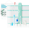 Kit de Viaje Frida Baby con Gabinete de Medicina, Incluye NoseFrida, Termómetro Rectal, Dispensador MediFrida y Estuche Portátil - imagen 1