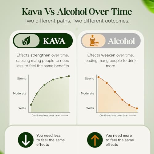 Espíritu No Alcohólico Kava Haven, Botella de 750mL | Bebida Kava Kava | Alternativa Natural para Mezclas | Bajo en Calorías | Sabor Limón Jengibre - imagen 4