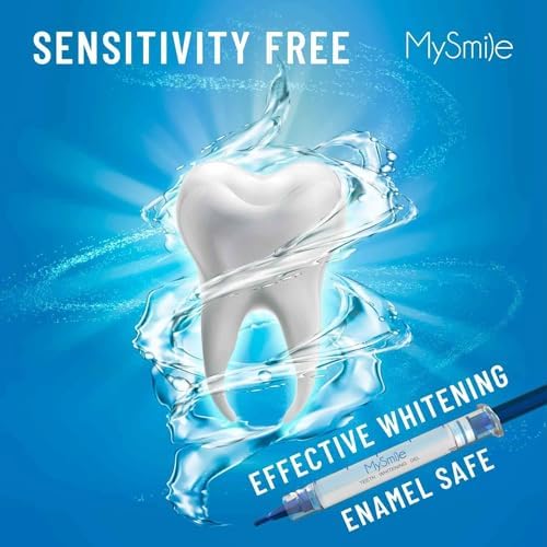 Kit de Blanqueamiento Dental MySmile con Luz LED, Blanqueador Rápido No Sensible de 10 Min con 3 Gel de Peróxido de Carbamida, Elimina Manchas de - imagen 5