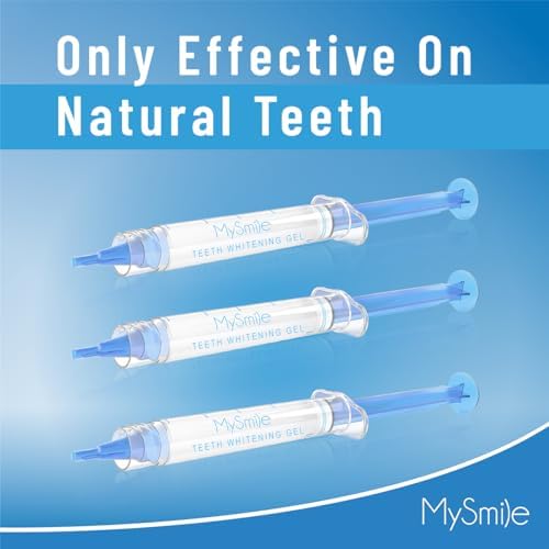 Kit de Blanqueamiento Dental MySmile con Luz LED, Blanqueador Rápido No Sensible de 10 Min con 3 Gel de Peróxido de Carbamida, Elimina Manchas de - imagen 7