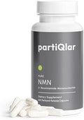 Suplemento partiQlar NMN 500mg - Alta Pureza de Nicotinamida Mononucleótido - Aumentador de NAD+ para Antienvejecimiento, Energía Celular y - imagen 1