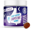 Gomitas de Melatonina FlavCity para Adultos, Lights Out - Suplemento de Apoyo para el Sueño con GABA, Magnesio y Manzanilla, 30 Días de Suministro - imagen 1