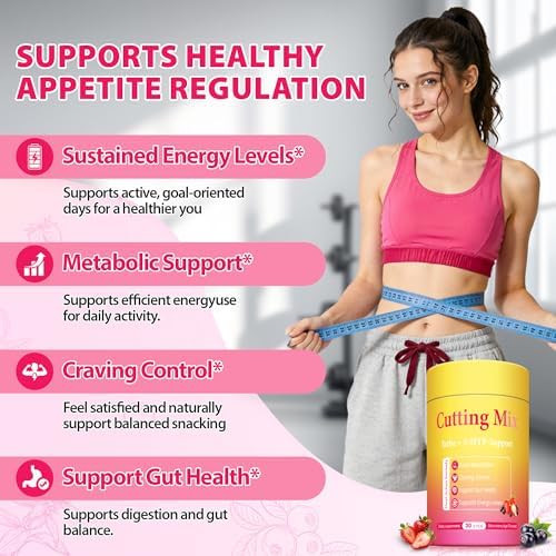 Mezcla de Bebida para Corte BOSNETHUINH – Berberina, Cromo, 5-HTP, Yerba Mate, FOS y Magnesio | Apoya la Saciedad, Energía y Salud Digestiva | Sabor - imagen 3