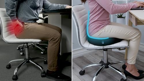 Cojín de Donut PT ENDORSED para Alivio del Dolor en el Coccix - Cojín para Hemorroides y Postparto, Ideal para Sentarse y Aliviar Presión - imagen 3