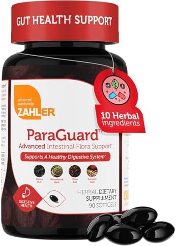Zahler ParaGuard - Suplemento para la Salud Intestinal de Adultos Ocupados - Con Ajenjo y Clavo para el Equilibrio Digestivo - Kosher, Libre de - imagen 1