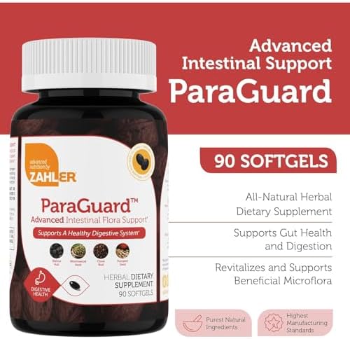 Zahler ParaGuard - Suplemento para la Salud Intestinal de Adultos Ocupados - Con Ajenjo y Clavo para el Equilibrio Digestivo - Kosher, Libre de - imagen 2