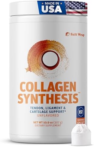 SaltWrap Colágeno Synthesis - Péptidos de Colágeno para Articulaciones con Fortigel y Tendoforte, Mejor Polvo de Colágeno para Recuperación de - imagen 1