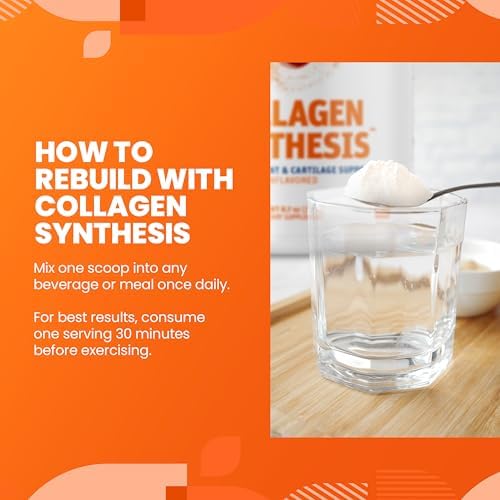 SaltWrap Colágeno Synthesis - Péptidos de Colágeno para Articulaciones con Fortigel y Tendoforte, Mejor Polvo de Colágeno para Recuperación de - imagen 6
