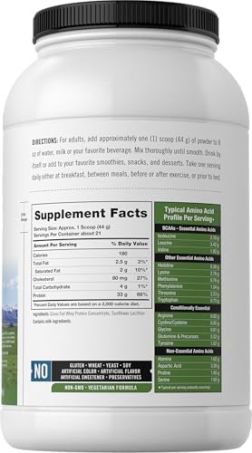 Proteína en Polvo de Suero de Leche Alimentada con Pasto Carlyle | 2lb | 33g de Proteína por Porción | Sin Sabor | Sin Azúcar ni Hormonas | No GMO y - imagen 3