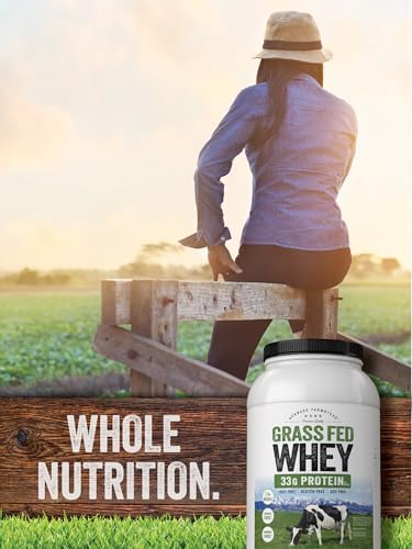 Proteína en Polvo de Suero de Leche Alimentada con Pasto Carlyle | 2lb | 33g de Proteína por Porción | Sin Sabor | Sin Azúcar ni Hormonas | No GMO y - imagen 6