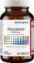 Metagenics PhytoMulti con Hierro - Multivitamínico Diario para Hombres y Mujeres con Fitonutrientes - Methylfolato, Vitaminas A-K, Zinc y B6 - Hierro - imagen 1