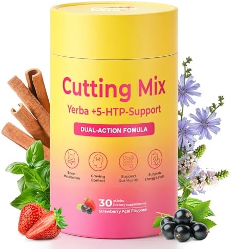 BOSNETHUINH Bebida Mezcla para Cortar – Apoyo a la Saciedad y Metabolismo | Berberina, Cromo, FOS, Yerba Mate y 5-HTP | Salud Digestiva y Energía | - imagen 1