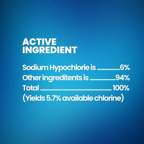 Cloro Líquido (6 Galones) - Blanqueador para Ropa, Limpieza del Hogar y Comercial, Jarras de 1 Galón - imagen 4