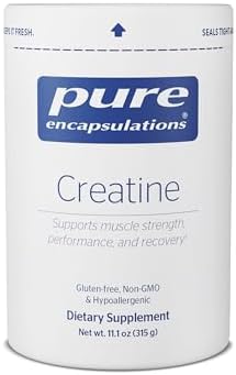 Creatina Pure Encapsulations - Suplemento para Fuerza Muscular, Rendimiento y Recuperación - Polvo para Pre-Entreno - Sin Gluten, No OGM y - imagen 1