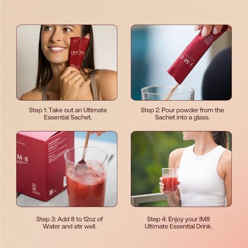 Suplemento Multivitamínico IM8 Daily Ultimate Essentials, Paquetes de Viaje, 30 Porciones, 92 Ingredientes Nutritivos, CoQ10, Probióticos, Vegano, - imagen 8