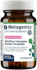 Metagenics UltraFlora Complete Probiótico para Mujeres - Fórmula 5 en 1 Estable para Salud Digestiva, Inmunológica, Vaginal y del Microbioma - 30 - imagen 1