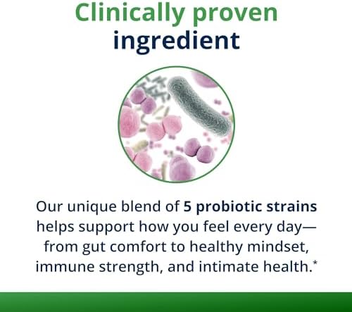 Metagenics UltraFlora Complete Probiótico para Mujeres - Fórmula 5 en 1 Estable para Salud Digestiva, Inmunológica, Vaginal y del Microbioma - 30 - imagen 6