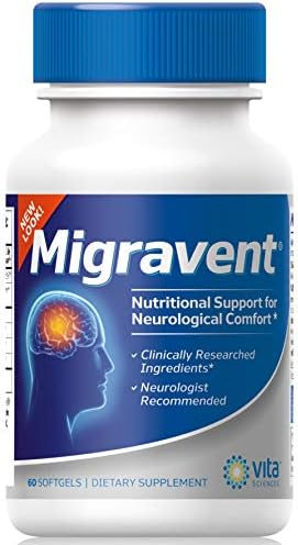 Vita Sciences Migravent – Fórmula Nutricional Avanzada con Magnesio, CoQ10, Vitamina B2 y Butterbur para Bienestar Cerebral y Circulatorio – 60 - imagen 1