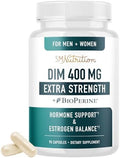 Suplemento DIM 400MG Extra Fuerte | Equilibrio Hormonal para Hombres y Mujeres | Alivio de Menopausia, Acné, Sofocos, Soporte Prostático y - imagen 1