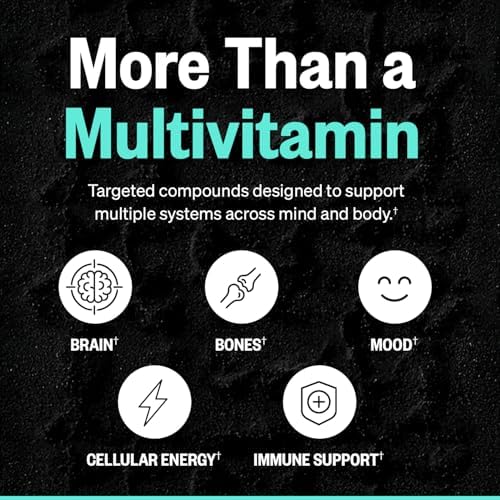 ONNIT Total Human Multivitamin para Adultos, Paquetes de Cápsulas Diarias y Nocturnas, Suplemento Dietético, 30 Días, 60 Paquetes - imagen 5