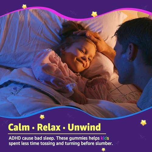 Gomitas para Dormir LILICARE para Niños - Suplemento Natural Sin Melatonina con Magnesio, Calcio, D3, B6 y L Teanina (Paquete de 2) - imagen 4
