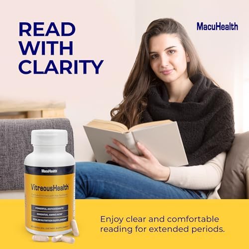 Suplemento para los Ojos MacuHealth VitreousHealth Basado en Evidencia - 90 Cápsulas - imagen 4