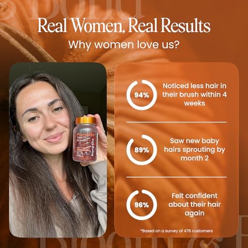 Aceite de Semilla de Calabaza Bloom & Bond® con Saw Palmetto para Mujeres [2000mg por Porción] - Softgels Orgánicos Prensados en Frío para Cabello y - imagen 6