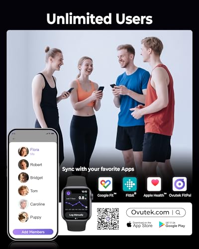 Báscula Profesional Inteligente Ovutek para Peso Corporal, IMC, Grasa Corporal, Masa Muscular, Alta Precisión, Pantalla Grande, Sincroniza con App de - imagen 7